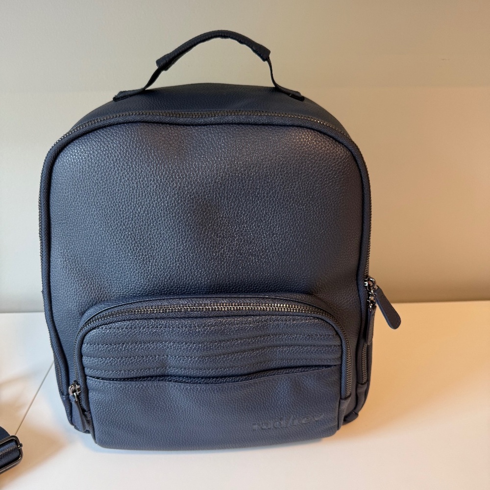 Full Size Navy Rad Rev Backpack with matching wallet